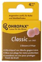PZN-DE 19412567, Ohropax Classic Wachs Vor-ohr St&ouml;psel 4 St, Grundpreis: &euro; 0,34