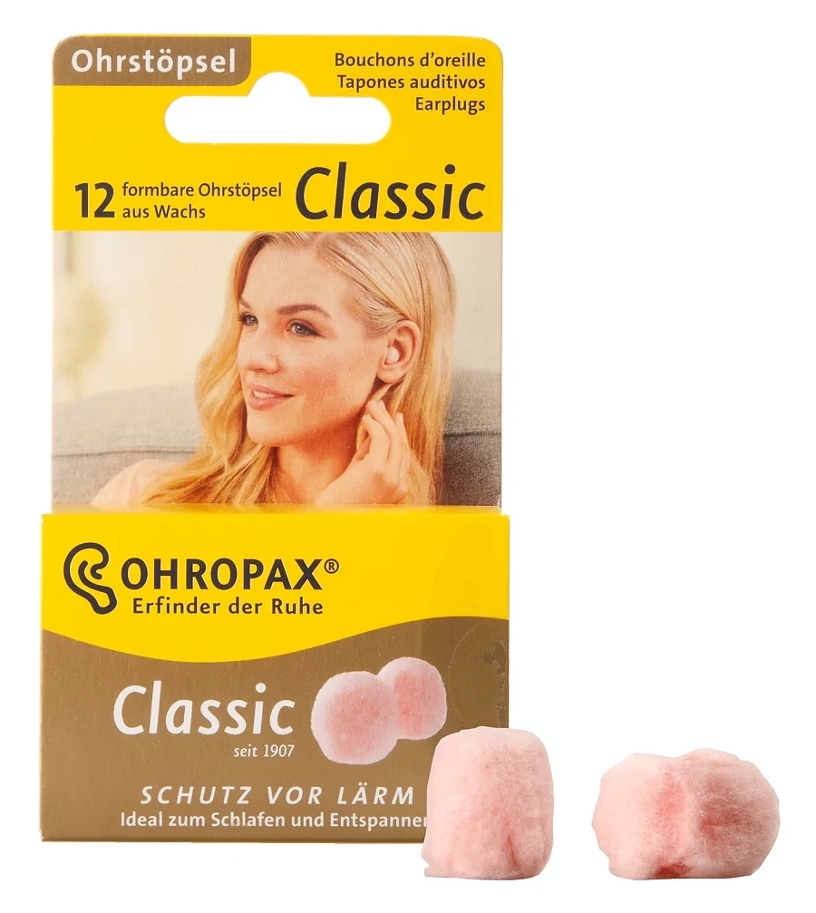 PZN-DE 19412596, Ohropax Classic Wachs Vor-ohr St&ouml;psel 12 St, Grundpreis: &euro;