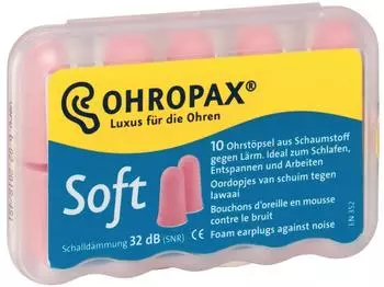 Ohropax Soft Ohrst&ouml;psel 32 dB einweg 5 Paar