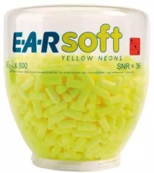 EAR Soft Gehörschutzstöpsel Nachfüllpackung 36 dB einweg 500 Paar