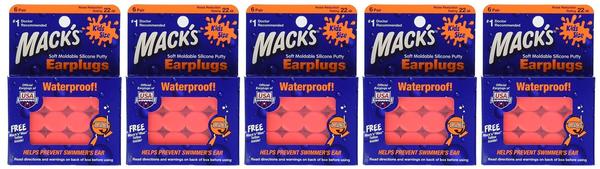 Macks - Silikonohrstöpsel Für Kinder - Orange