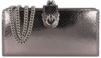 Pinko Continental Clutch Wallet argento scuro/old silver (101779-A180-K20O)