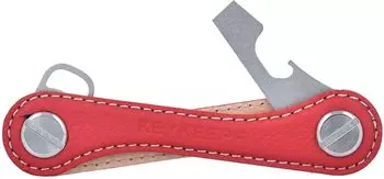 KEYKEEPA Leather Key Manager 1-12 Keys race red (KK-L-RED-ORG)
