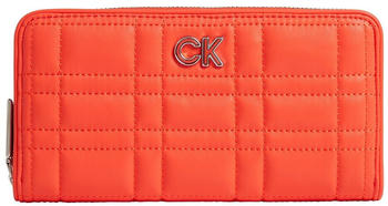 Calvin Klein RE-Lock Quilt Z/A Wallet (K60K609912) deep orange