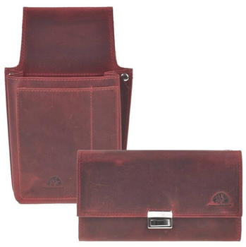 Greenburry Waiters Purse & Holster (1785-S1) antique red Greenburry Waiters Purse & Holster (1785-S1) antique red