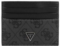 Elegante Schwarze Herren Geldb&ouml;rse mit Kartenhalter und Kontrastdetails -...
