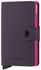Secrid Miniwallet Matte dark purple/fuchsia