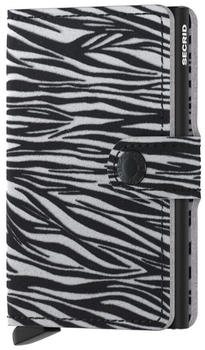 Secrid Miniwallet zebra light grey
