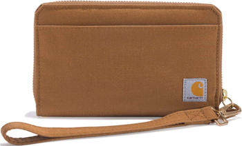 Carhartt Nylon Duck Lay-Flat Clutch Wallet braun