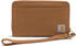 Carhartt Nylon Duck Lay-Flat Clutch Wallet braun