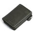 Benthill Slim Wallet RFID Leather 12 x 8,5 x 2 cm olive grey