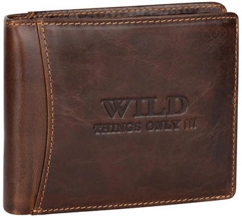 WILD THINGS ONLY !!! Mens Wallet (S0U7F0Y9) brown