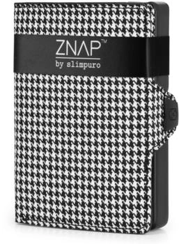slimpuro Znap Slim Wallet 8/12 Cards houndstooth