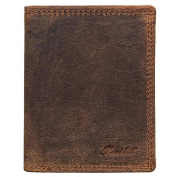 Benthill Mens Wallet 13 x 9,5 x 1,5 cm brown/tan