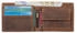 Benthill Mens Wallet 12 x 10 x 1,5 cm brown/tan