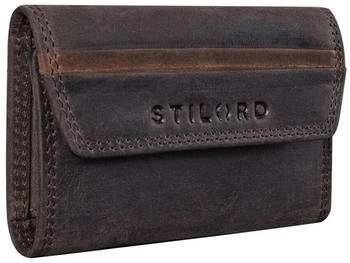 STILORD Bowie Key Wallet dark brown