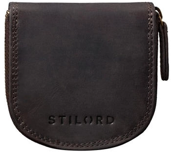 STILORD Cash Coin Wallet dark brown