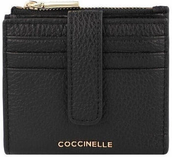Coccinelle Metallic Soft Credit Card Wallet (E2MW511F701) noir
