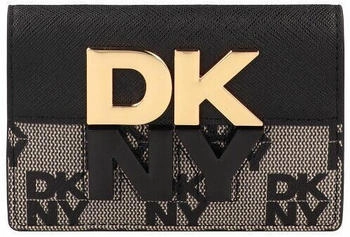 DKNY Echo Credit Card Wallet (R42ZYE33) bk logog/bk
