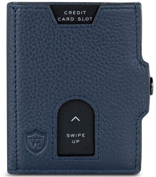 Von Heesen Wallet Slim mit XXL M&uuml;nzfach blue
