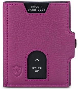 Von Heesen Wallet Slim mit XXL M&uuml;nzfach pink