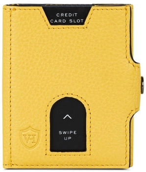 Von Heesen Wallet Slim mit XXL M&uuml;nzfach yellow