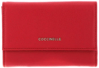 Coccinelle Metallic Soft Wallet (E2MW5116601) ruby