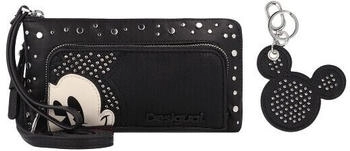 Desigual Mickey Studstyle Clutch Wallet (24WAYP35) black