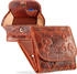 Matador Mini Wallet (557) brown flowers 1