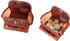 Matador Mini Wallet (557) brown flowers 1