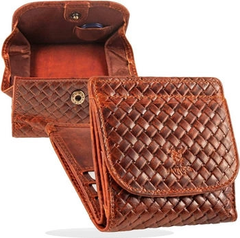 Matador Mini Wallet (557) brown chequered
