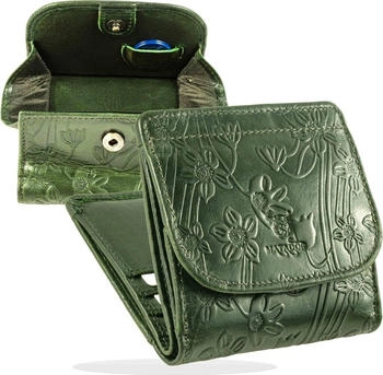 Matador Mini Wallet (557) green flowers