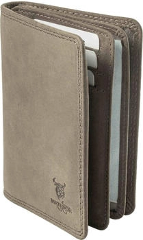 Matador Leder Kartenetui RFID A7 (1010) grey