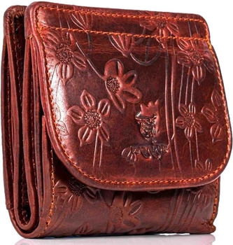 Matador Mini Wallet (557) brown flowers 2