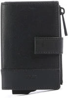 Joop! Manciano Kreditkartenetui RFID Schutz Leder 7 cm schwarz