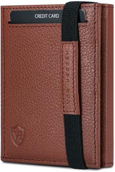Von Heesen Slim Wallet RFID ohne M&uuml;nzfach/9 Kreditkartenf&auml;cher