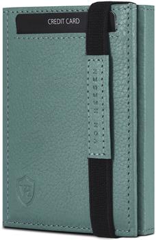 Von Heesen Slim Wallet RFID ohne M&uuml;nzfach/9 Kreditkartenf&auml;cher silver pine