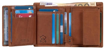 Benthill Mens Wallet 12,5 x 10 x 3 cm brown