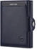Von Heesen Slim Wallet RFID mit XL Münzfach & Druckknopf