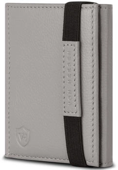 Von Heesen Slim Wallet RFID ohne M&uuml;nzfach/8 Kreditkartenf&auml;cher grey