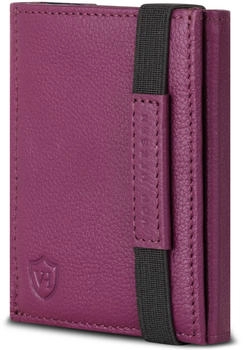 Von Heesen Slim Wallet RFID ohne M&uuml;nzfach/8 Kreditkartenf&auml;cher pink