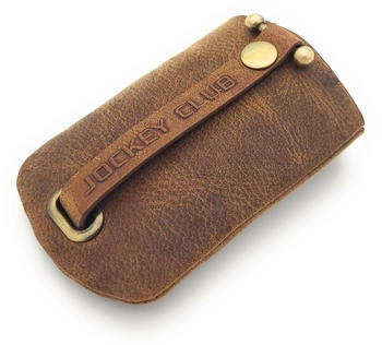 Jockey Club Key Wallet 10,5 x 7 x 1,5 cm cognac