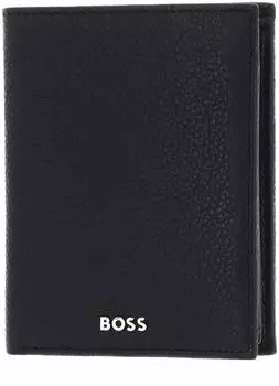 Hugo Boss Classic Grained Hochkantbörse Schwarz (HLO416A)