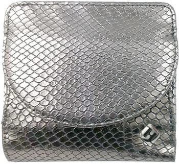FreeHaveFun Ladies Mini Wallet 10,5 x 9,5 x 2,5 cm snake silver