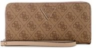 Guess Langb&ouml;rse Damen Laurel II SLG Large Zip Around (SWSG) latte logo
