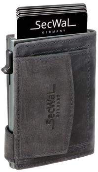 SecWal Slim Wallet with Coin Pocket (AMSW2) hunter blue