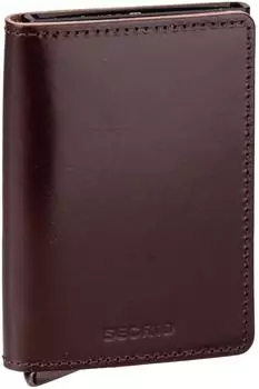 Secrid Premium Slimwallet+ Dusk dark brown