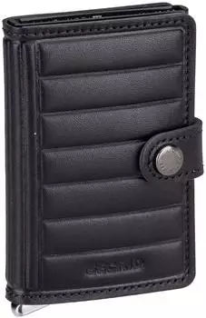 Secrid Premium Miniwallet+ Emboss Lines black