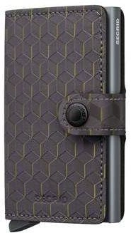 Secrid Miniwallet Optical grey/yellow