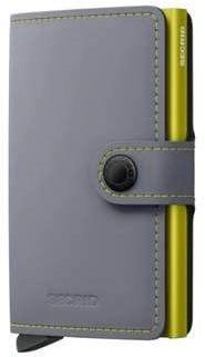 Secrid Miniwallet Matte grey & lime